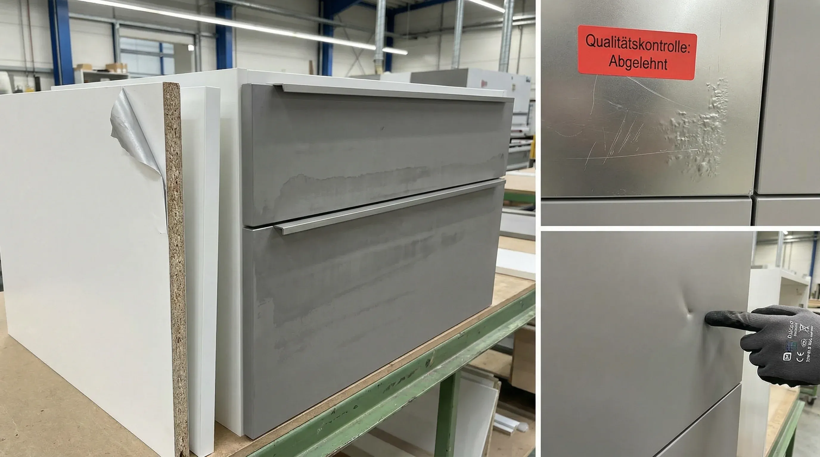 Rücktritt bei Serienmängeln an Küchenfronten